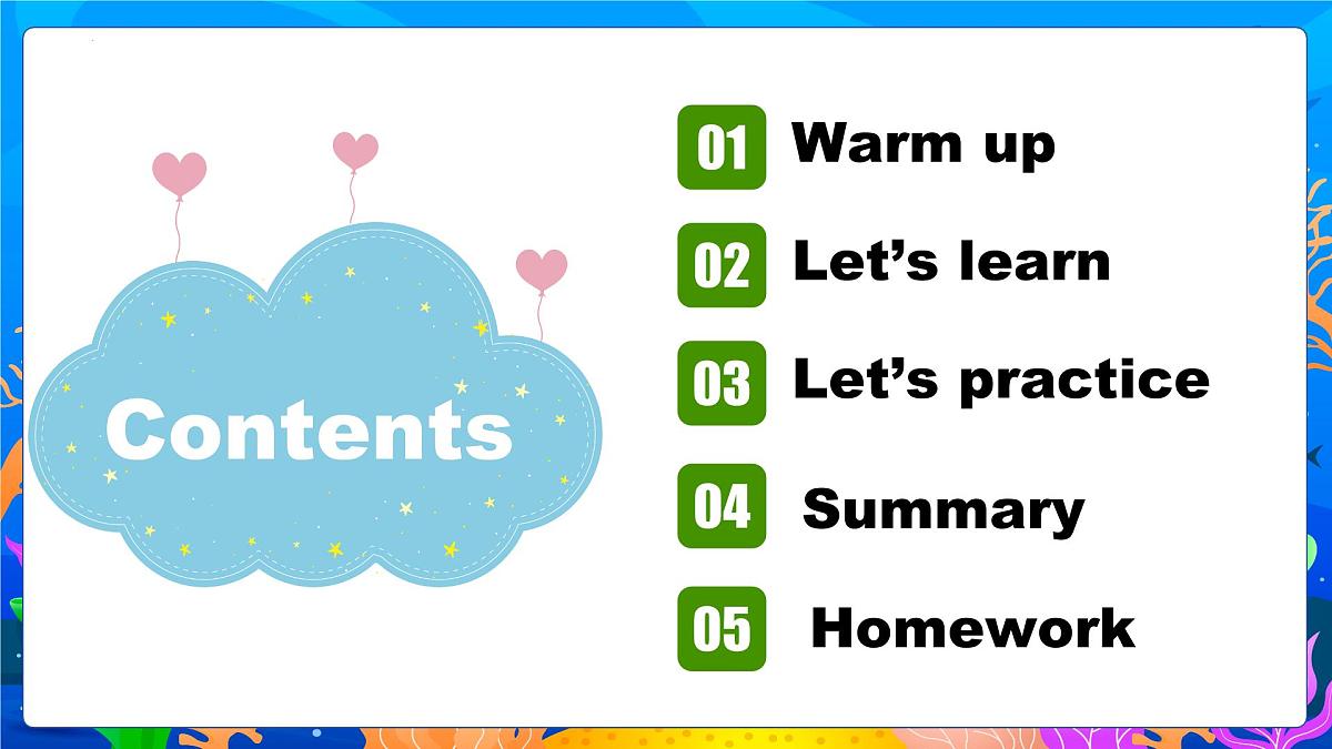 Unit 5 第2课时(教学课件)Part A Let's learn&Listen and chant第3页