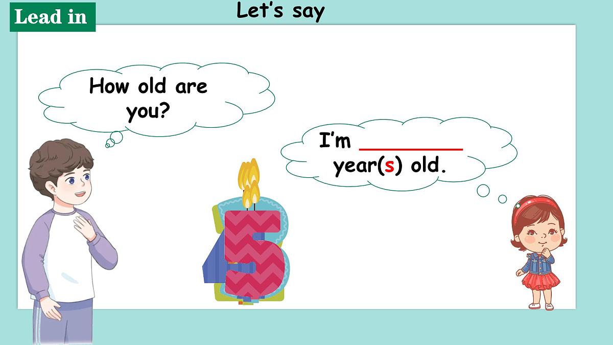 Unit 6 第4课时 Part B Let's talk＆Count and say(教学课件)第6页
