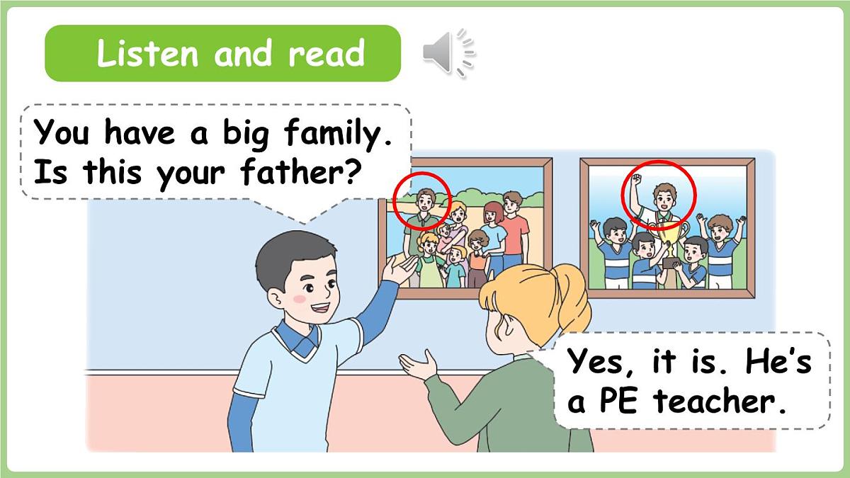 新人教四（上）Unit 1 Part A 第1课时 Let's talk & Draw and say第6页