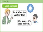 2025-2026學(xué)年度人教版PEP英語(yǔ)四年級(jí)上冊(cè)Unit 5  The weather and us Part C 第7課時(shí) Project課件