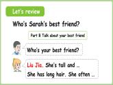 Unit 2 My friends Part B 第6課時(shí) Read and write（課件）2025-2026學(xué)年人教版PEP四年級(jí)英語(yǔ)上冊(cè)