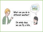 Unit 5 The weather and us Part B 第5課時 Let's learn（課件）2025-2026學年人教版四年級英語上冊