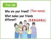 Unit 2 My friends Part A 第1課時 Let's talk & Say and draw（課件）2025-2026學(xué)年人教版四年級英語上冊