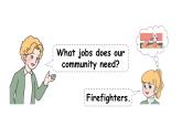 Unit 4 Helping in the community Part A 第2課時 Let's learn（課件）2025-2026學年人教版四年級英語上冊
