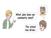 Unit 4 Helping in the community Part A 第2課時 Let's learn（課件）2025-2026學年人教版四年級英語上冊