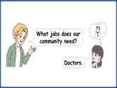 新人教版PEP（2024）英語四年級上冊 Unit 4 Helping in the community Part A 第2課時 Let's learn&Match, act and guess（課件+素材）