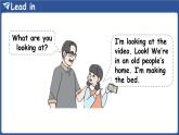 新人教版PEP（2024）英語四年級上冊 Unit 4 Helping in the community Part B 第5課時 Let's learn&Make fun sentences（課件+素材）