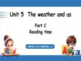 新人教版PEP（2024）英語(yǔ)四年級(jí)上冊(cè) Unit 5 The weather and us Part C 第8課時(shí) Reading time（課件+素材）