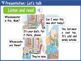 新人教版PEP（2024）英語四年級(jí)上冊(cè) Unit 6 Changing for the seasonsPart A 第1課時(shí) Let's talk&Match, ask and answer（課件+素材）