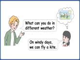 新人教版PEP（2024）英語四年級上冊 Unit 5 The weather and us Part B 第5課時 Let's learn&Play a wheel game（課件+素材）