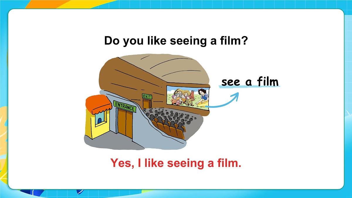 沪教牛津版（六三制一起）英语六上 Module 3 Unit 7《Seeing a film》第1课时 课件第3页