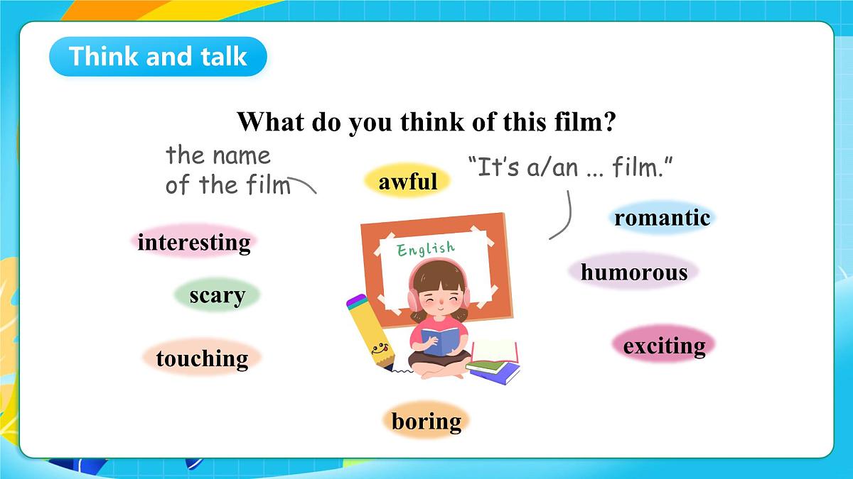 沪教牛津版（六三制一起）英语六上 Module 3 Unit 7《Seeing a film》第1课时 课件第4页