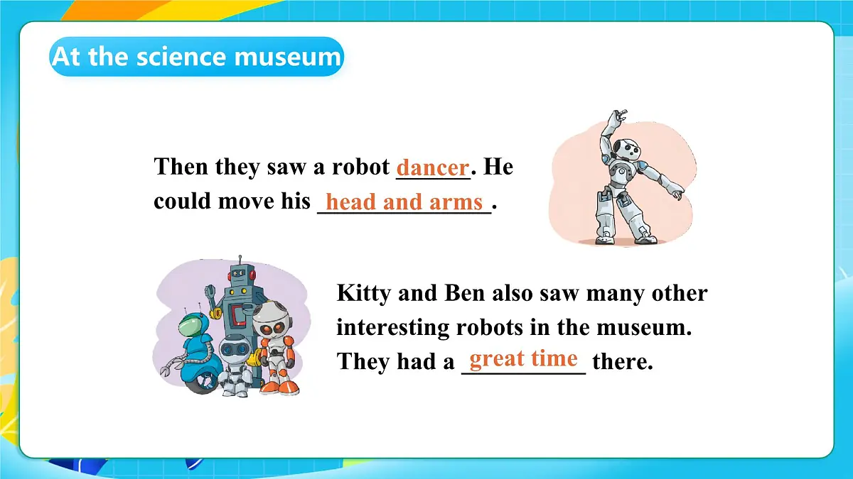 沪教牛津版（六三制一起）英语六上 Module 3 Unit 8《Visiting museums》第3课时 课件第4页
