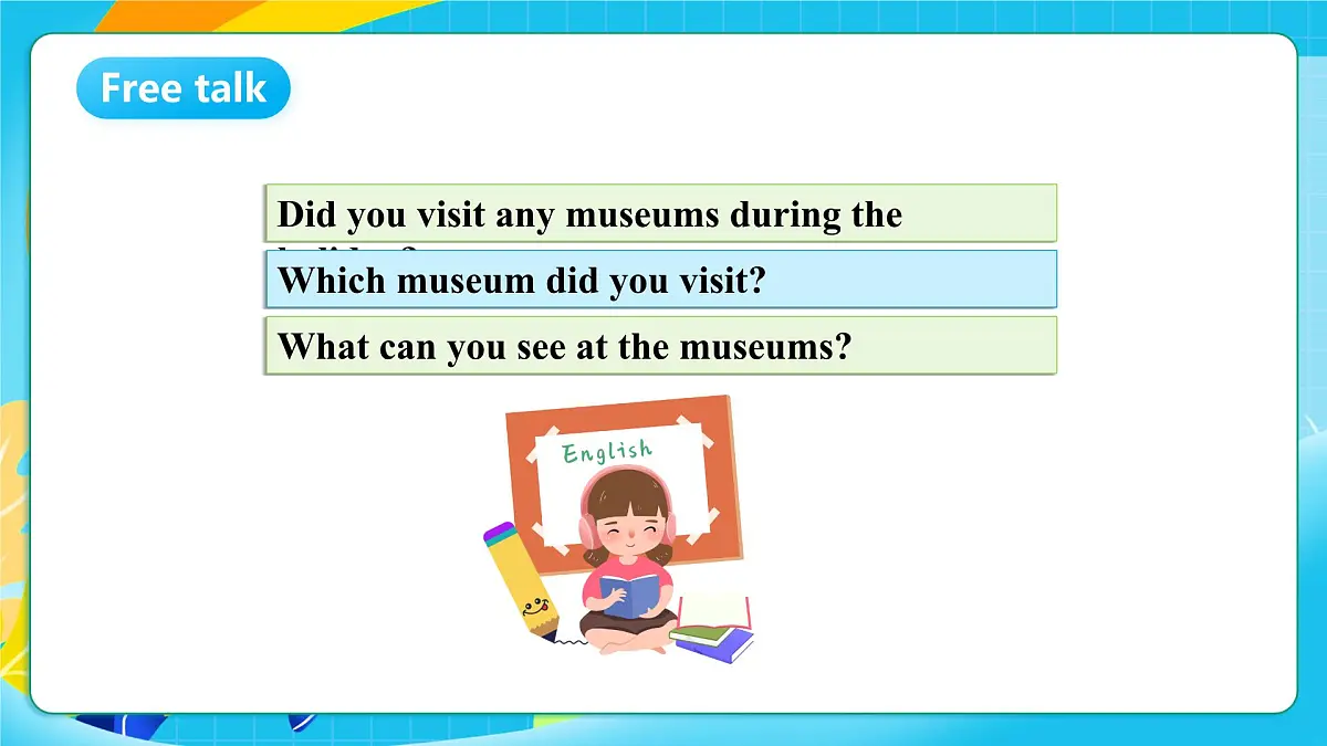 沪教牛津版（六三制一起）英语六上 Module 3 Unit 8《Visiting museums》第3课时 课件第8页