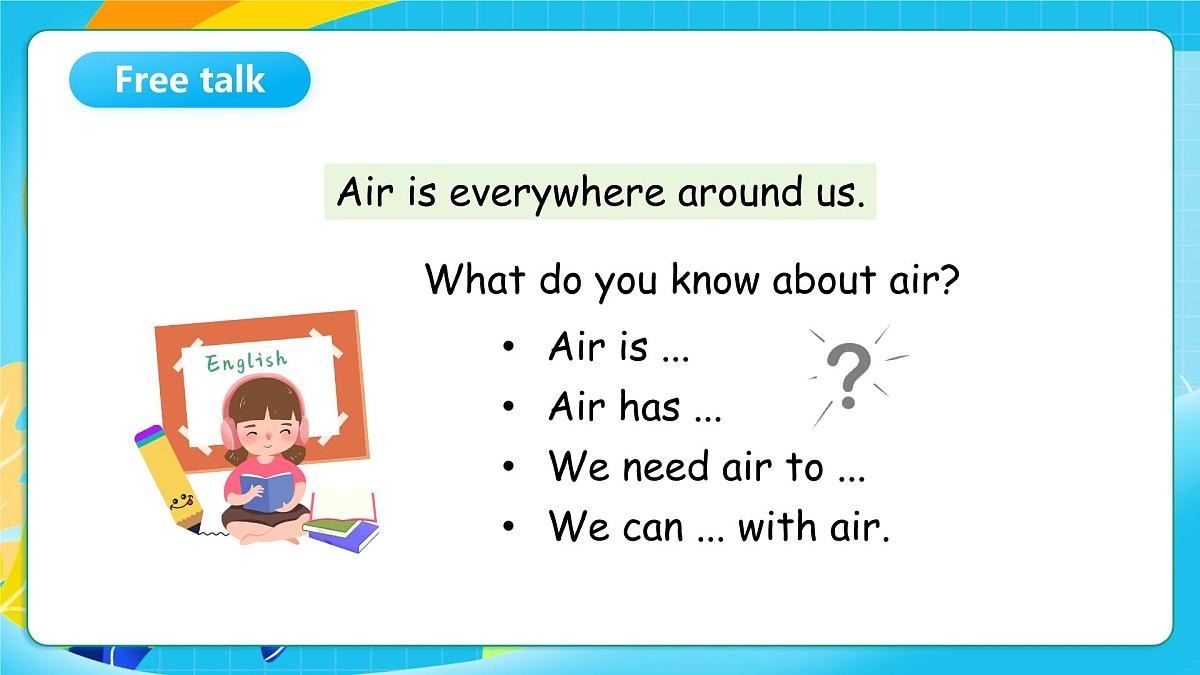 沪教牛津版（六三制一起）英语六上 Module 4 Unit 10《Air》第1课时 课件第3页