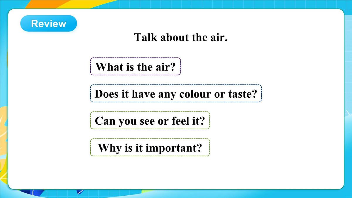 沪教牛津版（六三制一起）英语六上 Module 4 Unit 10《Air》第2课时 课件第3页