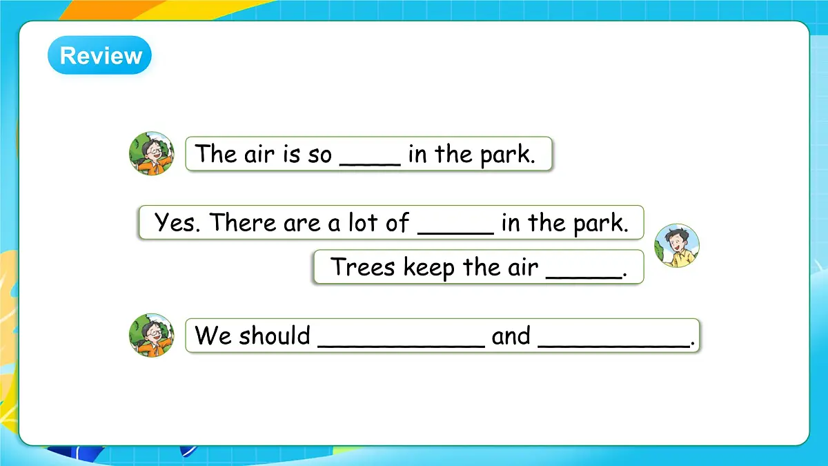 沪教牛津版（六三制一起）英语六上 Module 4 Unit 11《Trees》第1课时 课件第3页