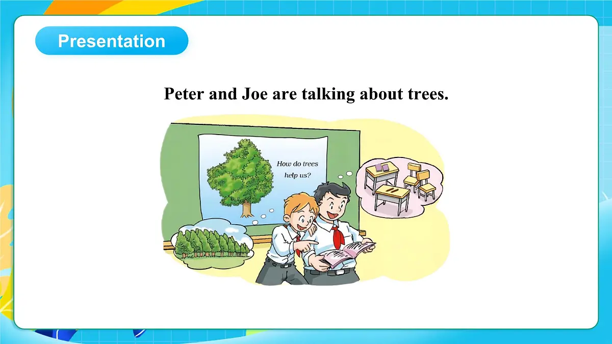 沪教牛津版（六三制一起）英语六上 Module 4 Unit 11《Trees》第1课时 课件第7页