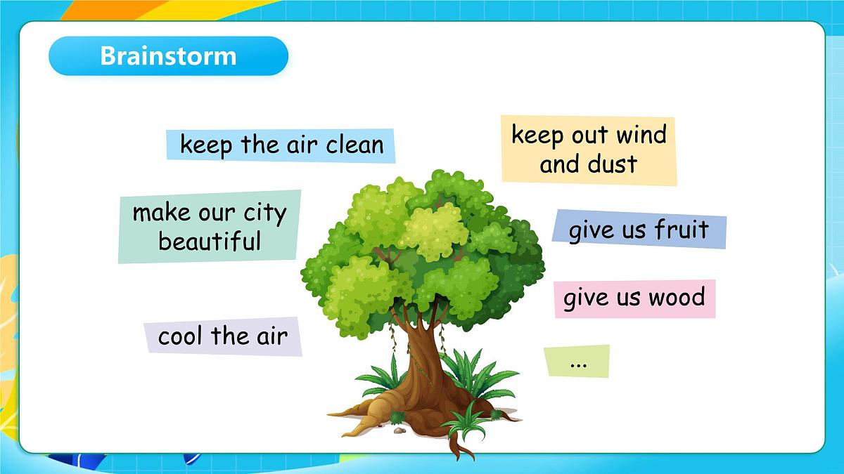 沪教牛津版（六三制一起）英语六上 Module 4 Unit 11《Trees》第3课时 课件第5页