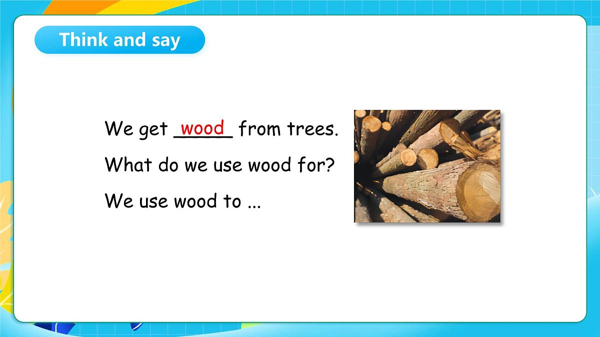 沪教牛津版（六三制一起）英语六上 Module 4 Unit 11《Trees》第3课时 课件第6页