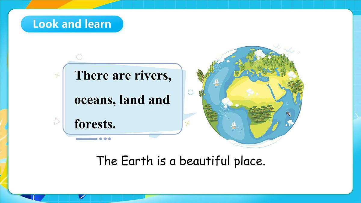 沪教牛津版（六三制一起）英语六上 Module 4 Unit 12《The Earth》第1课时 课件第6页