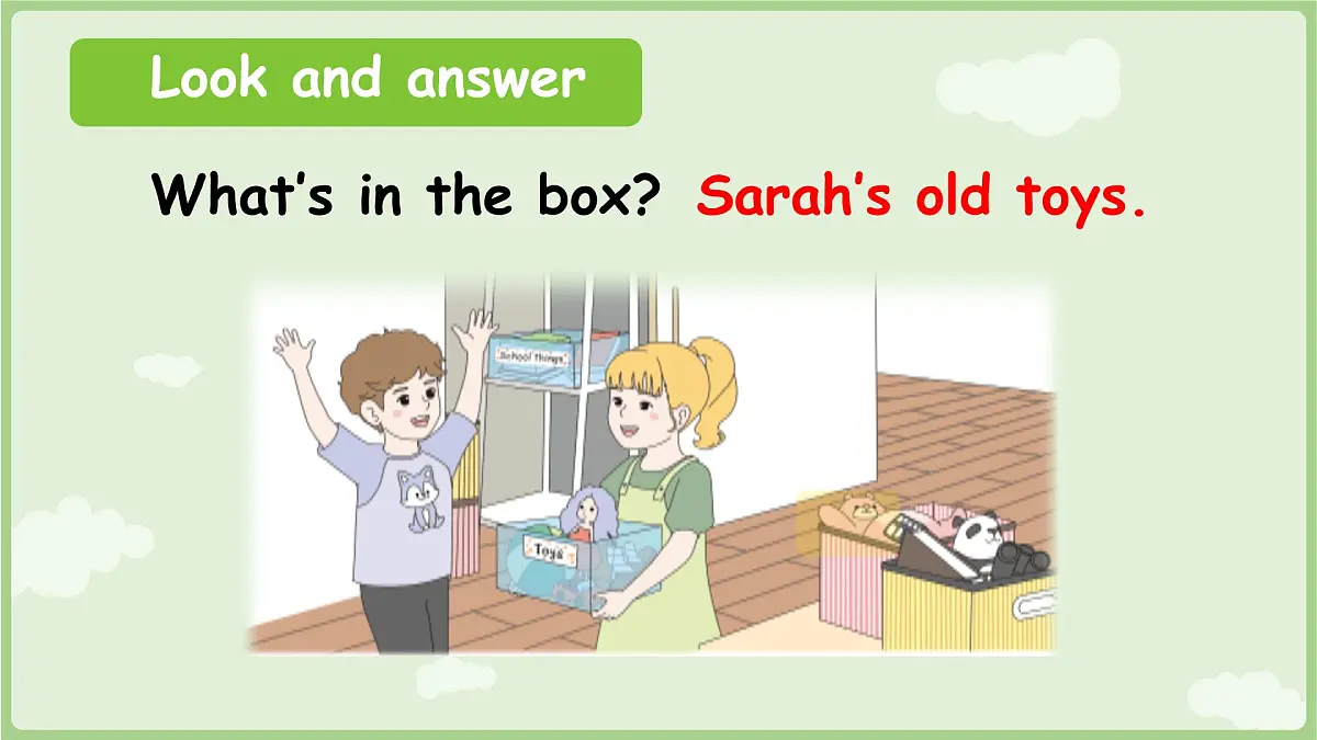 Unit 5 Old toys Part A Let's talk & let's learn 课件 2025-2026学年人教PEP版英语三年级下册第5页