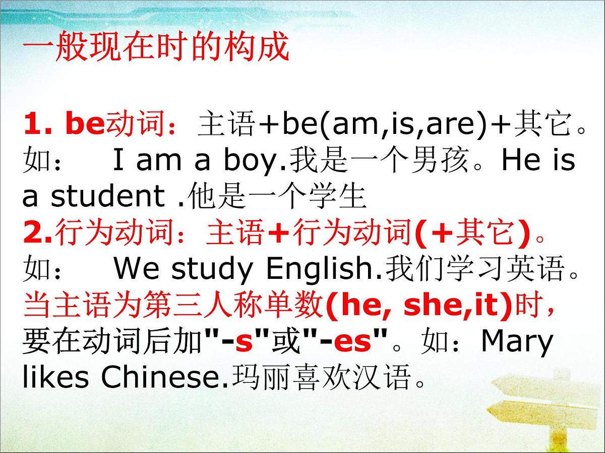 2025届小学六年级小升初英语语法要点专题复习课件第3页