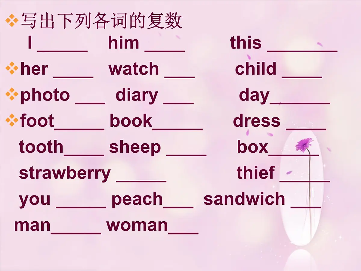 2025届小学六年级小升初英语语法总复习课件第4页