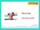 人教版PEP英語四年級上冊Unit 2 My friends PartA Let's talk & Say and draw 課件