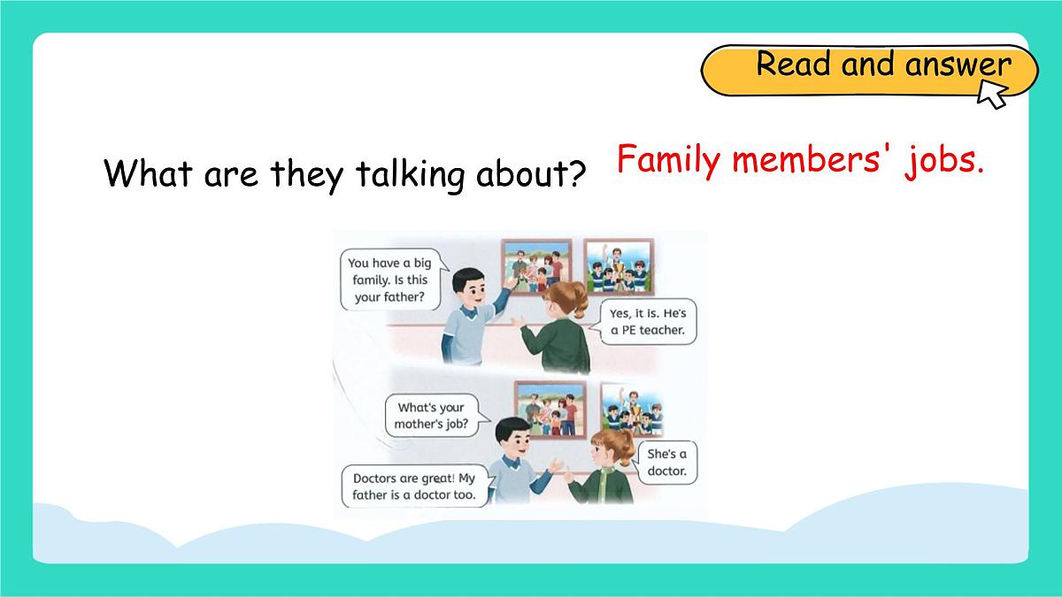人教版PEP英语四年级上册Unit1 Helping at home A Let's talk & Draw and say 课件第4页