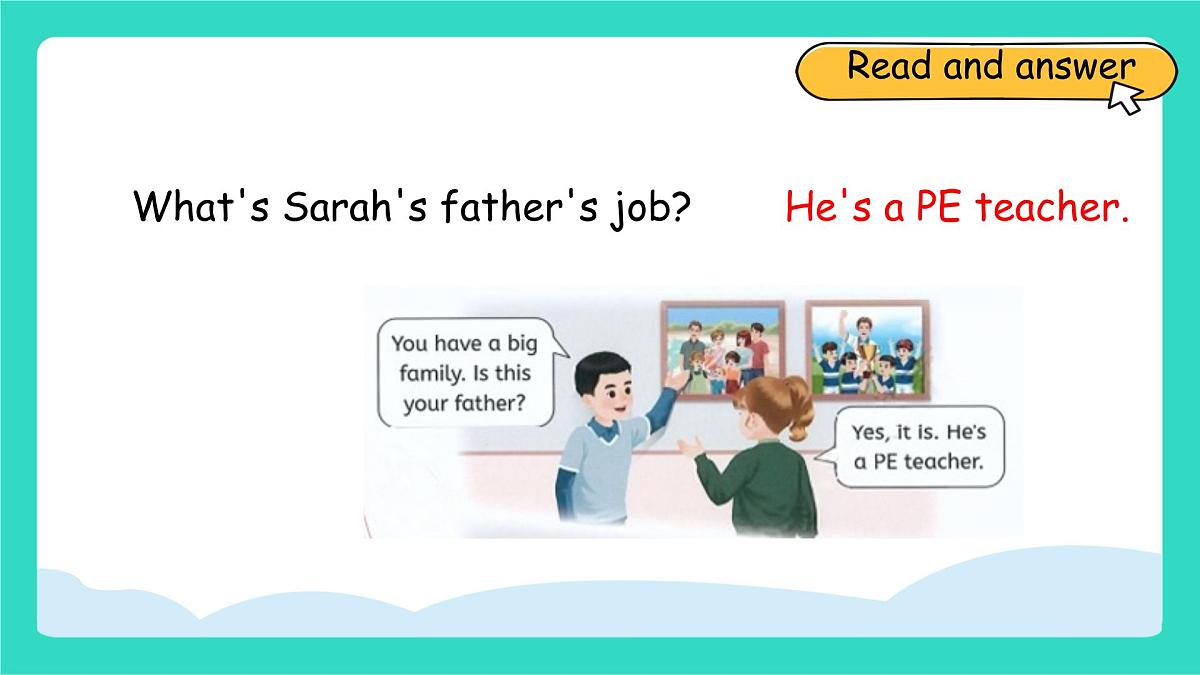 人教版PEP英语四年级上册Unit1 Helping at home A Let's talk & Draw and say 课件第6页