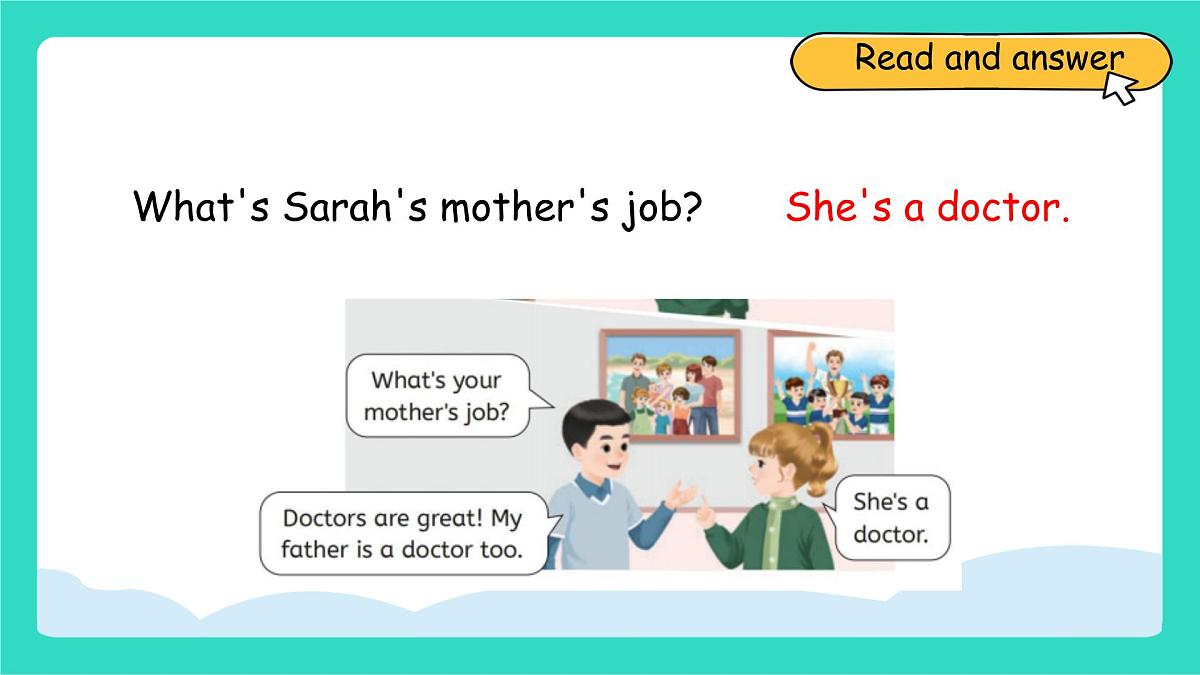 人教版PEP英语四年级上册Unit1 Helping at home A Let's talk & Draw and say 课件第8页