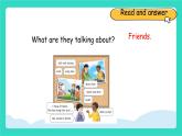 人教版PEP英語四年級上冊Unit 2 My friends PartA Let's learn & Listen and chant 課件