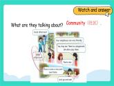 人教版PEP英語四年級上冊Unit 3  Places we live in Part A talk & Draw and say課件