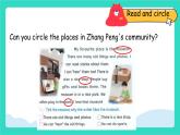 人教版PEP英語四年級上冊Unit 3  Places we live in Part B Read and write課件