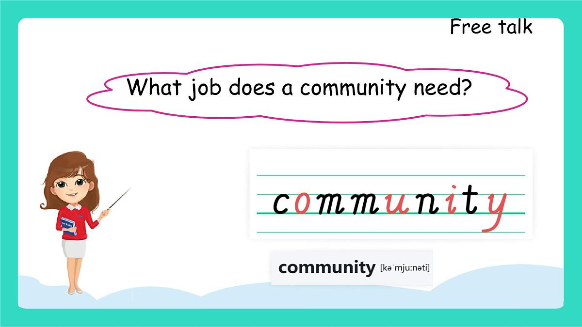 人教版PEP英语四年级上册Unit 4  Helping in the community  Part A Let's talk & share and say课件第3页