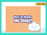 人教版PEP英語(yǔ)四年級(jí)上冊(cè)Unit 5  The weather and us Part B Let's learn & Play a wheel game課件
