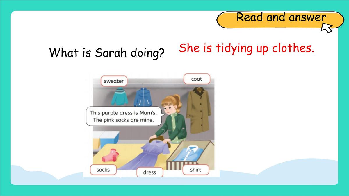 人教版PEP英语四年级上册Unit6 Changing for the seasons Part A Let's learn & Choose, colour and say课件第3页