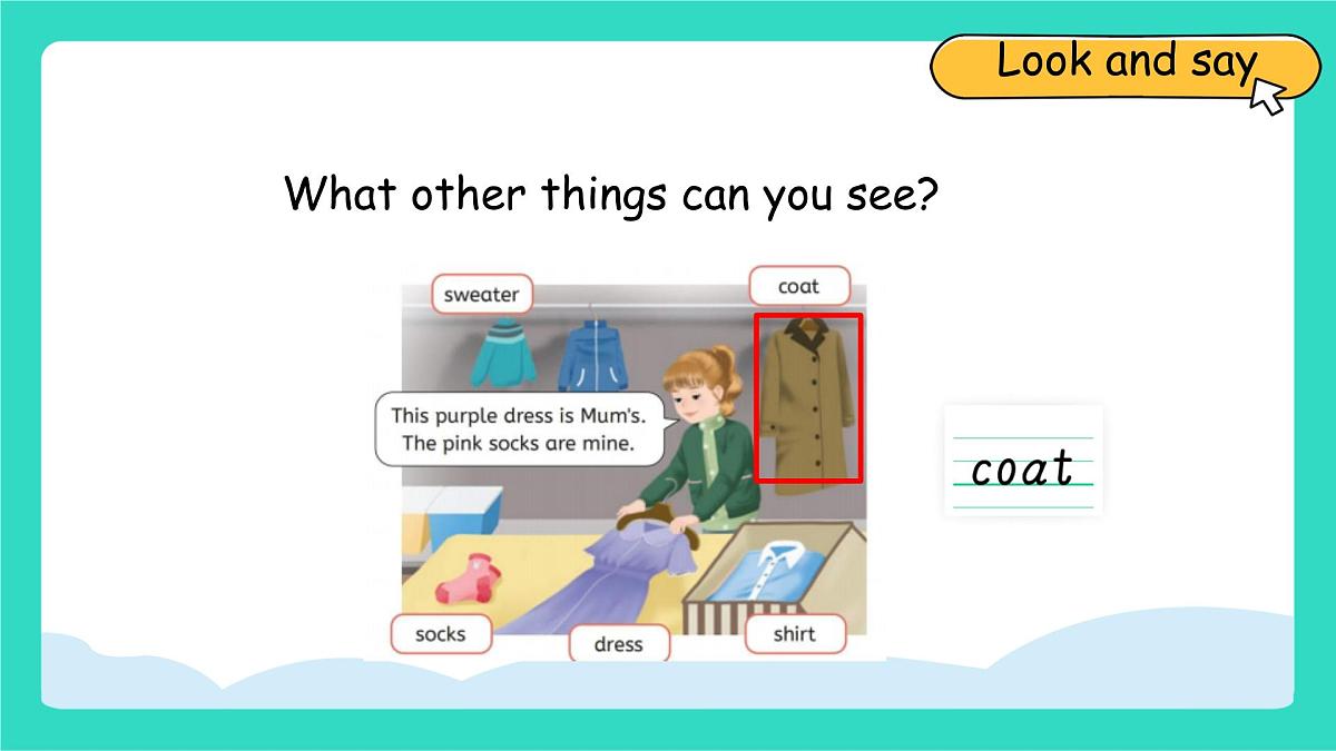 人教版PEP英语四年级上册Unit6 Changing for the seasons Part A Let's learn & Choose, colour and say课件第8页