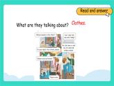 人教版PEP英語四年級上冊Unit6 Changing for the seasons Part A Let's talk & Match, ask and answer課件