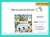 人教版PEP英語(yǔ)四年級(jí)上冊(cè)Unit6 Changing for the seasons Part B Let's learn & Do a survey課件