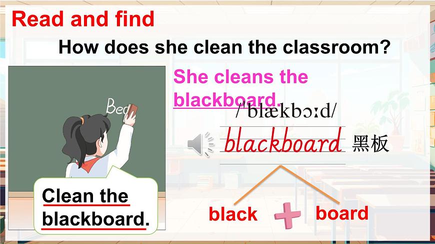 2025年外研剑桥版三年级英语上册Unit 5 In my classroom第3课时（Language in use & Let’s do it！ ）（课件）第7页