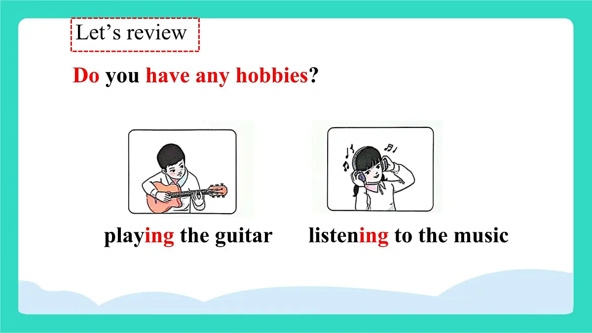人教精通版英语四年级上册Unit 2 Hobbies lesson 2（课件）第4页