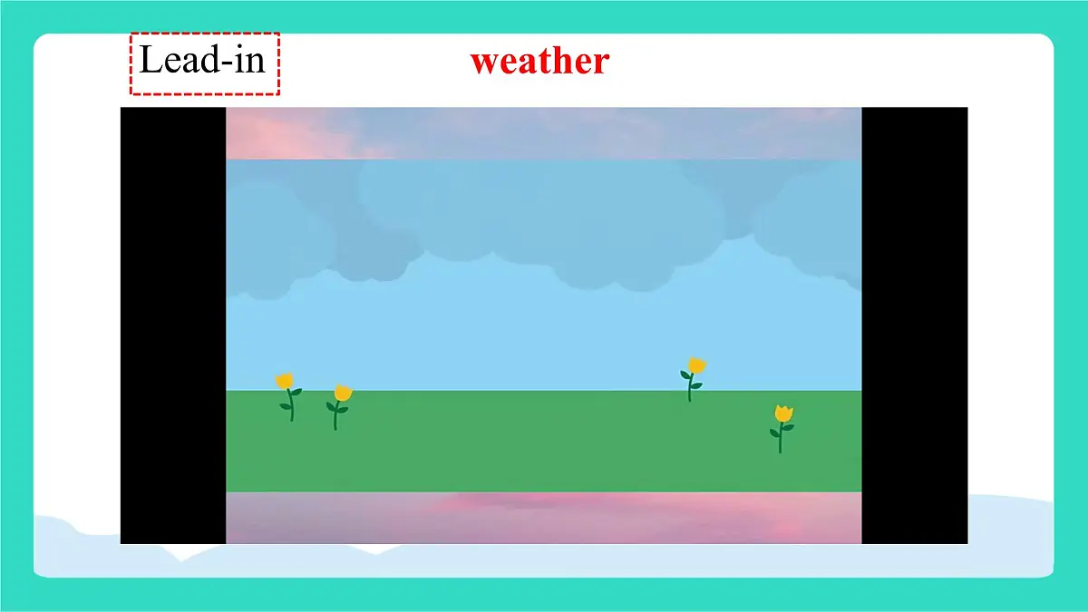 人教精通版英语四年级上册Unit 3 Weather lesson 1（课件）第2页