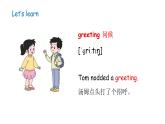 魯科版（五四制）（2024）三年級(jí)上冊(cè)英語 Unit 1 Greetings lesson 1 Hi! I’m Jenny 課件