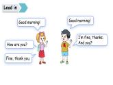 魯科版（五四制）（2024）三年級(jí)上冊(cè)英語 Unit 1 Greetings lesson 3 Nice to meet you 課件