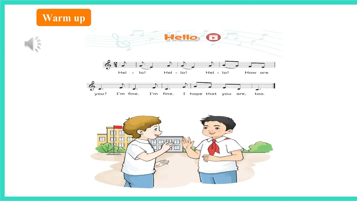 北京版英语三年级上册Unit 1 Hello, New Friends! Lesson 3 How Are You（课件）第2页