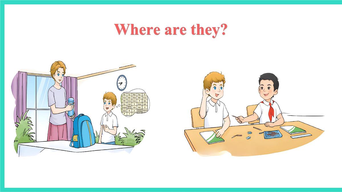 北京版英语三年级上册Unit 2 Numbers Around Us Lesson 5  I Have Six Classes Today（课件）第4页