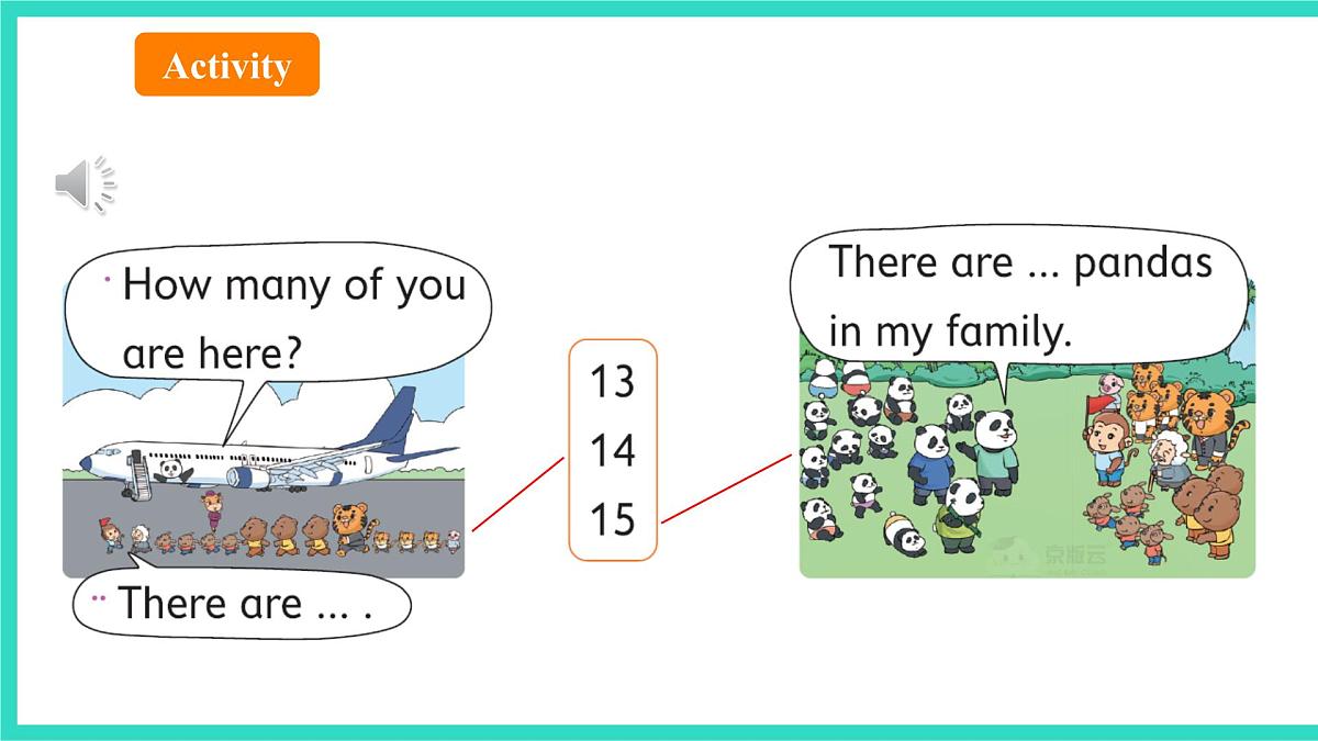 北京版英语三年级上册Unit 2 Numbers Around Us Lesson 8  A Happy Trip（课件）第5页