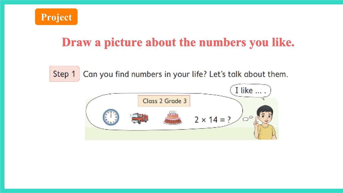 北京版英语三年级上册Unit 2 Numbers Around Us Lesson 8  A Happy Trip（课件）第8页
